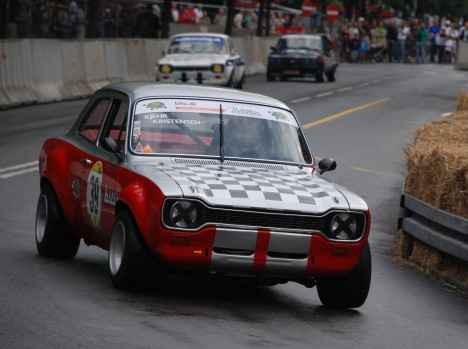 Tom Kristensen - der senere vandt - under tidtagningen
(Foto: Motorsporten.dk)